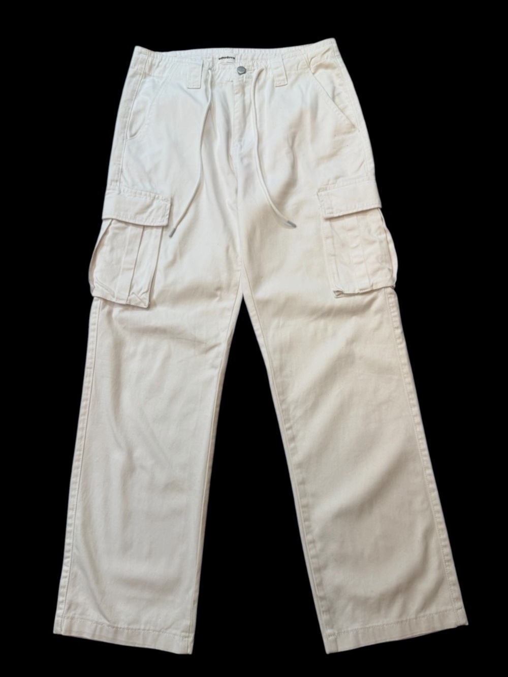 Superdown Casual White Cargo Pants